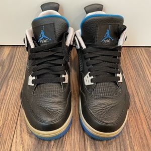 Air jordan 4 black royal blue